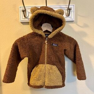 Patagonia Baby Furry Friends Fleece Hoody. Size 3T